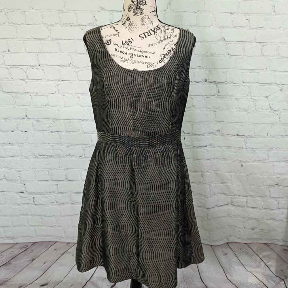 Pink Tartan Dress Shiny Gray Wavy 10